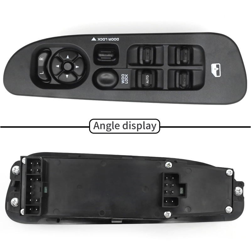 Saihisday 56049805AB Driver Side Power Window Switch&Panel Bezel Replacement for