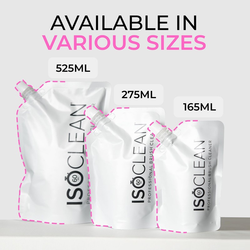 Isoclean ISOCLEAN Makeup Brush Cleaner Refill Pouch - Liquid Makeup