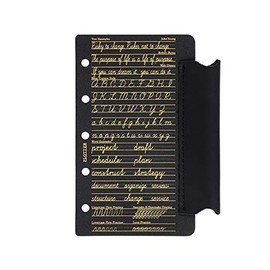 PLOTTER Knox PLT0011 M5 Genuine Leather Pen Holder Lifter, Black, Body Size: H 4.1 x W 3.0 inches (105 x 75 mm), Mini 5