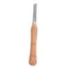 Skew Chisel HSS Lathe Turning Tool Ergonomic Beech Handle Lathe