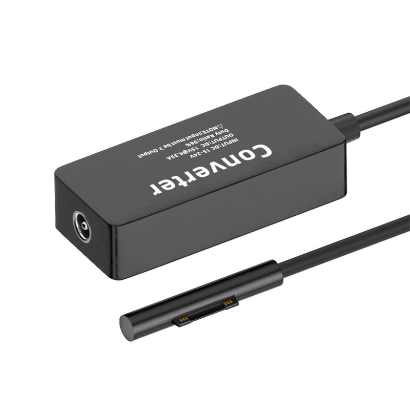 NFHK 65W 20V 15V-24V DC 5.5x2.5mm Jack to Surface Pro3