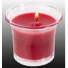 HYOOLA Clear Cup Scented Votive Candles - Berries - 12