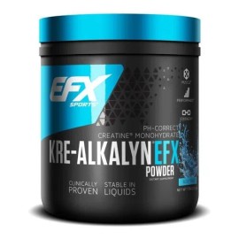 Efx Sports, Monohidrato De Creatina Kre-alkalyn Efx 220g Sabor Blue Frost
