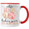 Trendation - Stricken Tasse Geschenk Häckeln Echte Hexen Haben 2