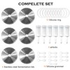 Artcome 32 PC Fermenting Airlock Lids Kit Set - Fermentation