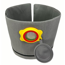 Macam Reusable Dust Bag Compatible with Dewalt and Vacmaster Shop Vacs - 4-16 Gallons Capacity, 1 Pack Vacuum Bag, Filter Bag, Easy emptying (9-12 Gallons)