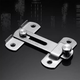 Versatile Door Latch for Sliding & Swing Doors, Entrance & Corner Walls 180-Degree Corner Latch 3ea