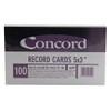 5 Star Office Record Cards Ruled Both Sides 127x76mm Assorted