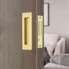 Dontay Sliding Pocket Door Handles, 304 Stainless Steel Non Locking