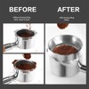 51mm Dosing Funnel, Zinc Alloy Coffee Dosing Funnel Ring Magnetic
