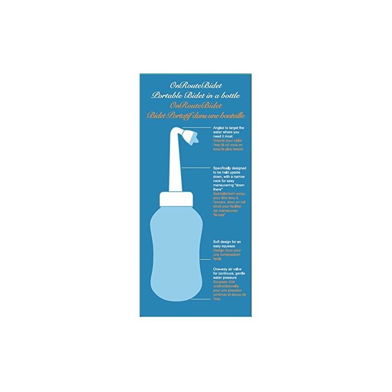BONA BIDET Portable Bidet in A Bottle White