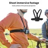 Zazafolora Action Cam Camera Accessory Set with Chest Strap Holder