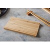 Reishunger Sushi Serving Board Traditional Bamboo Serving Plate, 18 x