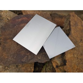 304 Brushed Stainless Steel Sheet .050" x 8" x 8" 16ga 0600141