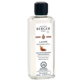 MAISON BERGER Lampe Berger Sandalwood Aroma Diffuser Refill 16.9 Ounces Made In France