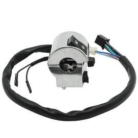 Mabutingti Left Control Switch Indicator Horn Headlight for Honda Shadow ACE 750 VT750C/VT750CD 1998-2003 Handlebar Switch Light Switch