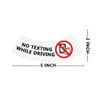 No Texting While Driving Labels,Keep Attention on The Road No