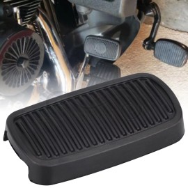 Unbranded All Black Brake Pedal Pad Cover For Harley Street Glide Special Road King Police