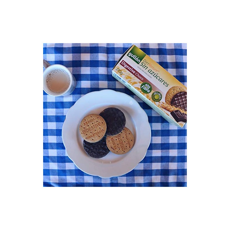 Gullón Galletas Digestive Choco Sin Azúcar 270 G