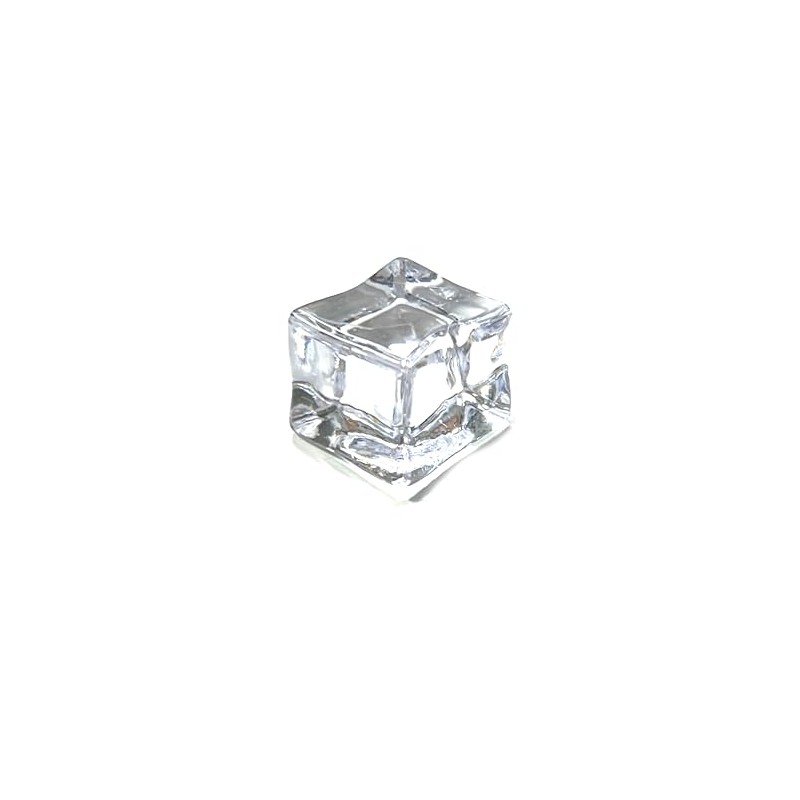 Acrylic Crystal Ice Cube - 1 Piece - 1 Piece