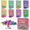 Scent-Hi 120 Incense Cones with Holder, 8 Pack Mixed Scents