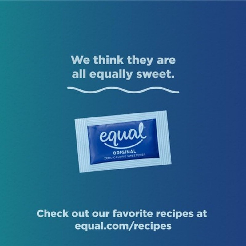 EQUAL 0 Calorie Sweetener, Sugar Substitute, Zero Calorie Sugar Alternative