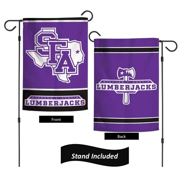 Stephen F. Austin Lumberjacks Flag Set With Stand, Printed in