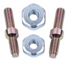 Mtanlo 2Pcs Chain Adjuster Tensioner Bumper Spike Bar Kit For