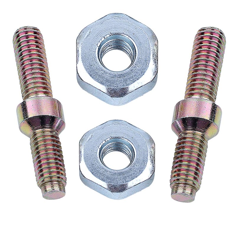 Mtanlo 2Pcs Chain Adjuster Tensioner Bumper Spike Bar Kit For