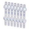 7 Pairs Clear Boutonniere Magnets, Transparent Floral Magnets Clips