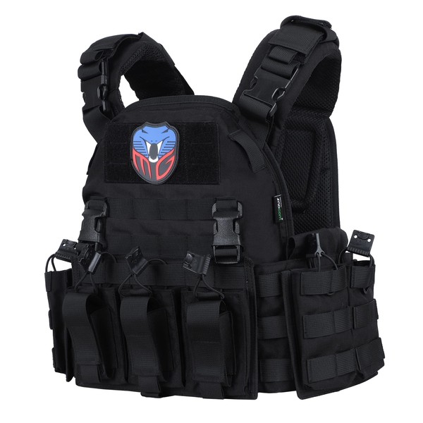 Snacam Tactical Vest for Men Molle Security Airsoft Vest Adult