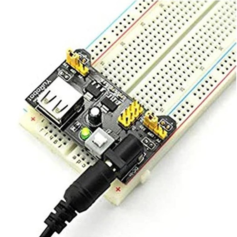 MB102 Breadboard Power Supply Module 3.3V/5V for Arduino Board Solderless