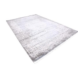 Unique Loom New Classical Collection Traditional Distressed Vintage Classic Light Blue Area Rug (7' 0 x 10' 0)