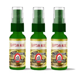 Blunteffects Blunt Effects 100% concentrated Air Freshener Car/Home Oder Neutralizing Spray (3 Pack) [Choose The Scent] (Egyptian Musk), 3.0 Fl Oz