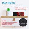 Ankilo (New Version Digital Alarm Clock, LED Clock for Bedroom,