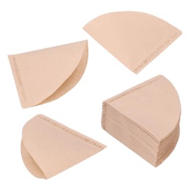 SOULONG 100Pcs Drip Strainer Filtration Wood Pulp Paper Filters, Keeps Coffee Pure, Fat & Particle Removal, Made of Sustainable Material for Home, Office, Convenient Usage, Prevent