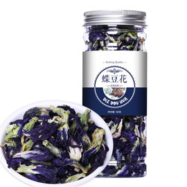 Chinese Herbal Tea Flower Fruit Tea Rose Tea Canned Golden Silk Chrysanthemum Bottled New Scented Tea Health Care Flowers Tea Healthy Green Food (30g Butterfly flower)