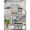 ALL-IN-ONE Paint, Iron Gate (black), Quart - Durable cabinet and