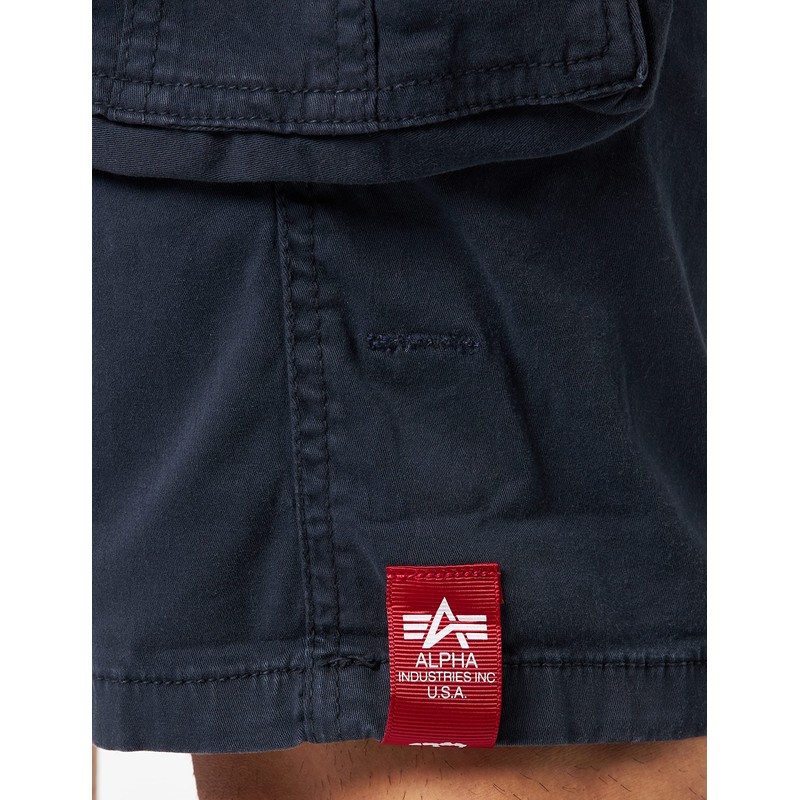 Alpha Industries Crew Short Mens Cargo, Rep.Blue, 30