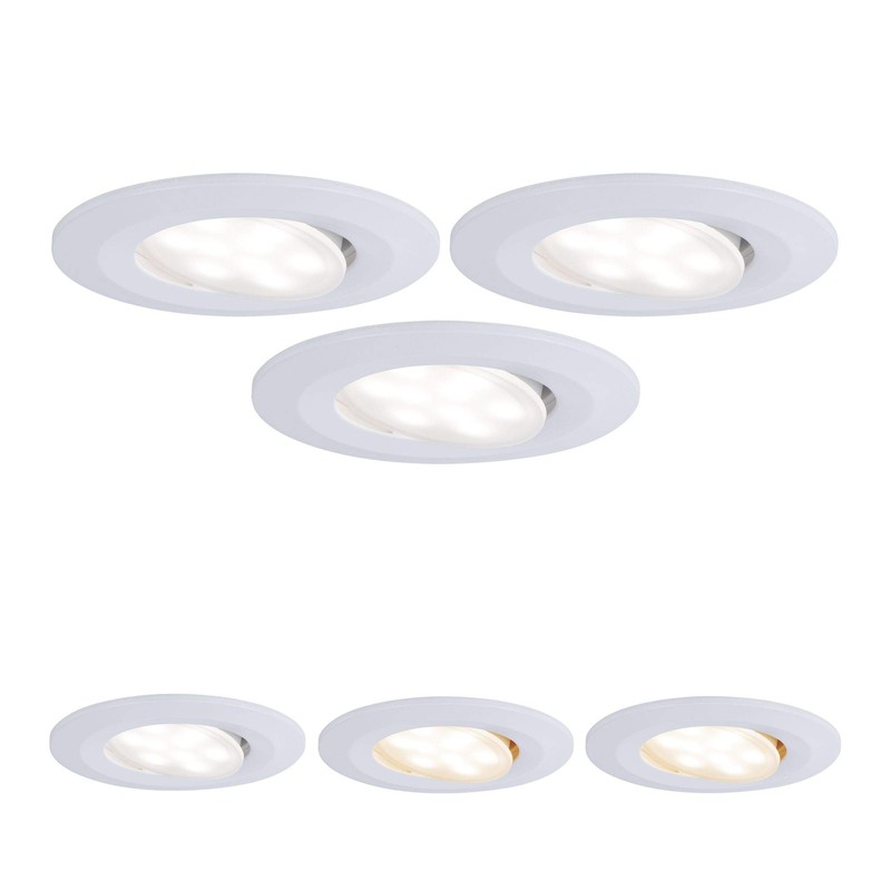 Paulmann 99935 Recessed Light LED Calla Round 3 x 5.5
