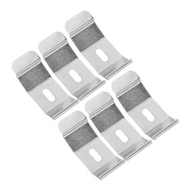 HOMSFOU Blinds Ceiling Mount Bracket 6pcs Blind Mounting Brackets Replacement for Vertical Blinds Easy to Install