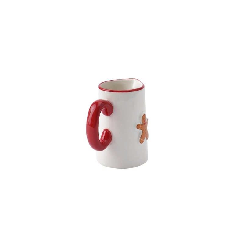 CGB Giftware | Christmas Gingerbread Man Milk Jug | Gingerbread