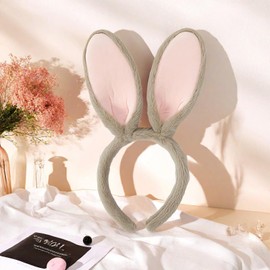 ZEYER Easter Headband Bunny Ears Headband Hair Bands Rabbit Pretend Play Plush Costume Headbands Holiday Perfect Hair