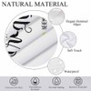 Flower Modern Quartz Table Cloth for Rectangle Table 60x84 Inch