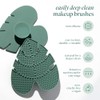 EcoTools Almohadilla de limpieza de brochas de maquillaje + paquete