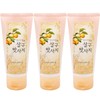 Debon 드봉 살구씨 듬뿍 살구맛사지 스크럽 클렌징 폼 120g x3개