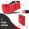 achilles Car Folding Box Xl, Foldable Trunk Bag, Shopping Organizer,
