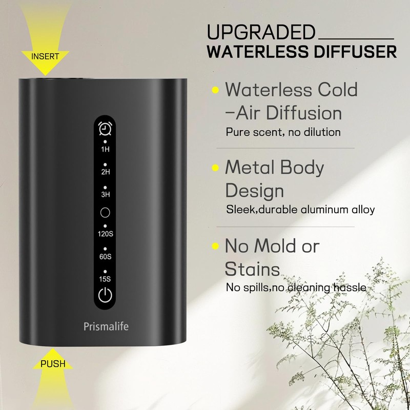 2026 Upgrade Smart Plug in Diffuser, Waterless Scent Diffusers for