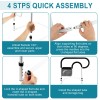 greencycle 330lbs Bed Assist Rail Handle Bar Adjustable Thick Tube