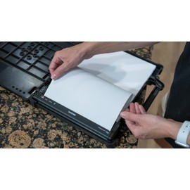 Brother LBX073 8.5in x 11in White Standard Direct Thermal Paper, Fanfold, 1000 Sheets, for use with PocketJet Printer Series